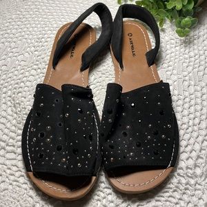 New Airwalk sandals in studded vegan suede